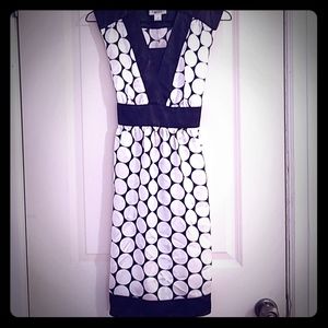 Amy Byer black and white dress